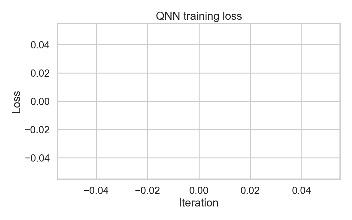 QNN training loss